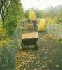 Herbst 1987 Drainage verlegen Bahnseite