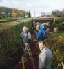 Waserleitung Vereinshaus verlegen Ocktober 1988