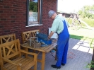Juni 2007 Vereinsheim Dacherneuerung