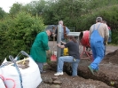 16.05.2009 Arbeitsainsatz Einfahrt Vereinshaus