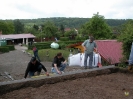 16.05.2009 Arbeitsainsatz Einfahrt Vereinshaus