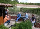 16.05.2009 Arbeitsainsatz Einfahrt Vereinshaus