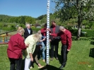 01.05.2011 KGV Aue Maibaum aufstellen