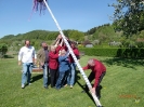 01.05.2011 KGV Aue Maibaum aufstellen