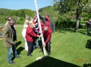 01.05.2011 KGV Aue Maibaum aufstellen