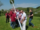 01.05.2012 KGV Maibaum aufstellen