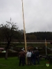 20.04.2013 Maibaum aufstellen Probelauf