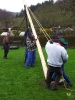 20.04.2013 Maibaum aufstellen Probelauf
