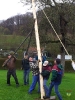 20.04.2013 Maibaum aufstellen Probelauf